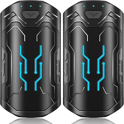 Hand Warmers Rechargeable 2 Pack 20Hrs Long Heating Pocket Size Electric Handwarmers, Portable USB Hand Warmer Heater Therapy Great Gift for Christmas Outdoors, Hunting, Golf, Camping Men Women