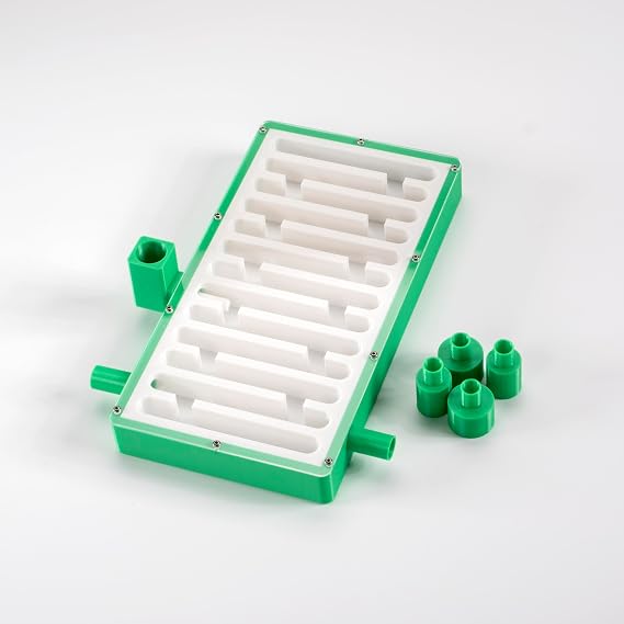 Ant nest for observing The Behavior of Ants, The nest is Equipped with ant Feeding System and 3 Openings of 10mm in Diameter, The nest is Equipped with Three Sizes of 10mm, 15mm and 20mm connectors.