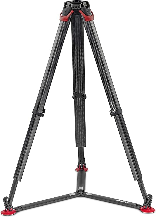Sachtler Flowtech 75 GS (4587) Carbon Fibre Tripod with Quick Release, Graphite Silver, Compatible with DSLR, Mirrorless, Video Camera (up to 10.3 pounds)