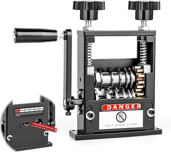 Cable Stripper Machine, Orifesio Manual Wire Stripper Machine with 6 Channel & 5 Blades, Copper Wire Stripping Machine for 3-17mm Cable, Electric Wire Stripper Tool Scrap Copper Cables Recycling
