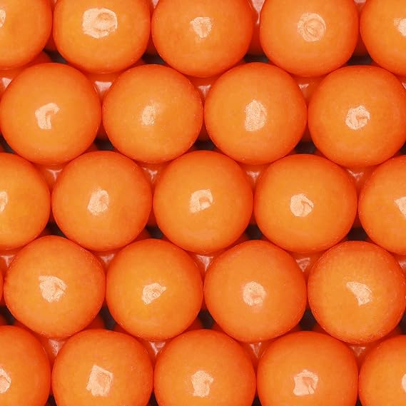 Candy Retailer Gumballs - Great For Parties or Gumball Machines - 2lb Bag (Orange, Large 1")
