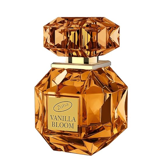 Zoha Vanilla Bloom | Vanilla Perfume for Women & Men | Alcohol-free Clean Perfume | Travel Size Long Lasting Fragrance Oil | 30ml Spray