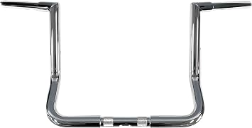 Dominator Industries 1 1/4" Chrome 12" Miter Bar Ape Hangers Handlebars Compatible With 1996-2023 Harley-Davidson Bagger Touring Electra & Street Glide Ultra With Or W/O Heated Grip LA-7361-12