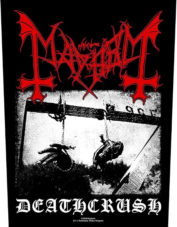 RAZAMATAZ Mayhem Deathcrush Backpatch