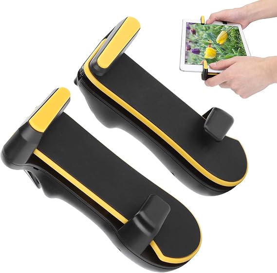 Tablet Game Controller for PUBG Mobile Game Controller Tablet Trigger Switches for PUBG for Knives Out for and (Yellow)