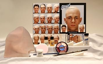 Graftobian Complete Latex Bald Cap Kit with Instructions