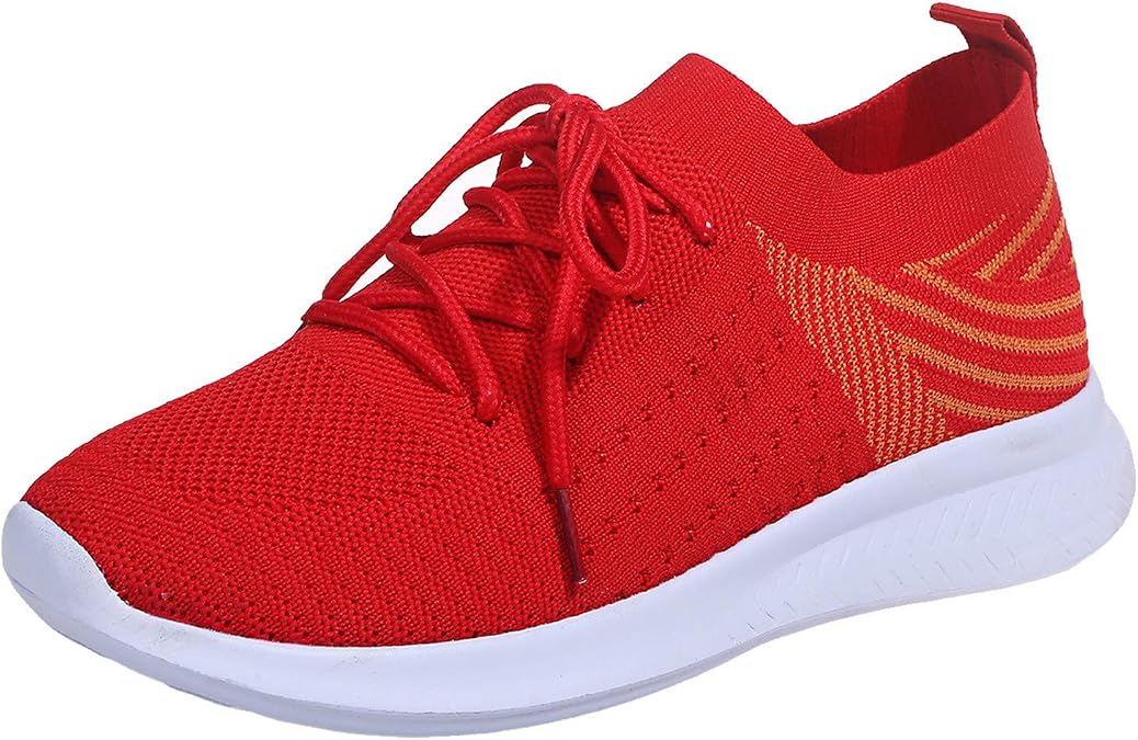 Breathable Mesh Shoes for Men Slip On Sports Shoes Casual Shoes Lace Up Outdoor Sports Road Running Fitness Sneakers Summer Lightweight Shoes Mesh Hiking Shoes