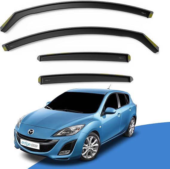 EdgeVisors Wind Deflectors for Mazda MK2 Door Hatchback 5 Door Hatchback