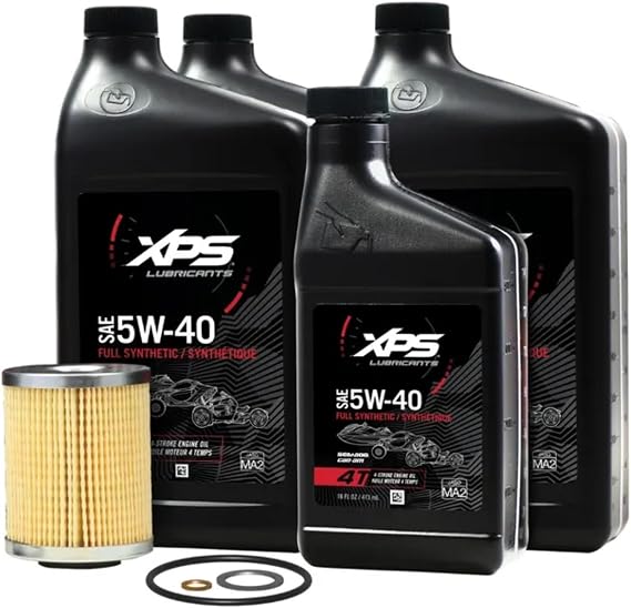 Sea-Doo New OEM Ryker Oil Change Kit 5W40 900Cc, 9779491
