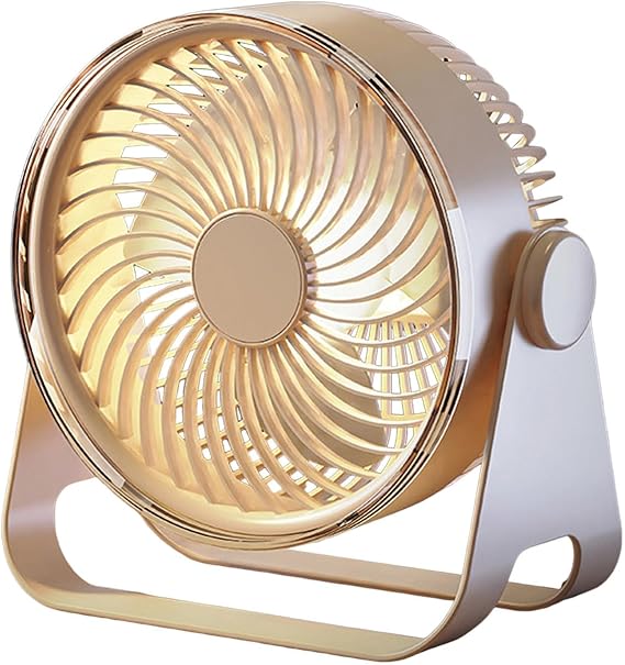 Portable Fan, 7 Inch Personal 5 Speed Durable Desk Top Fan with 90Adjustable Tilt,Highvelocity Powerful Quiet Small Fan for Desk for Table Bedroom Home Bathroom Office Kitchen Dorm
