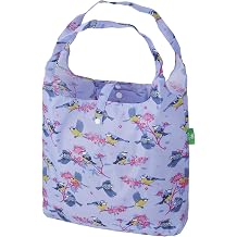 ECO CHIC Lightweight Foldable Reusable Shopping Bag Water Resistant Tote Bag