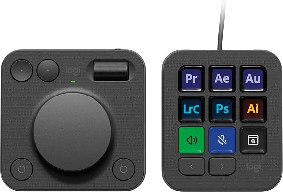 Logitech MX Creative Console 9 Customizable Keys - Graphite