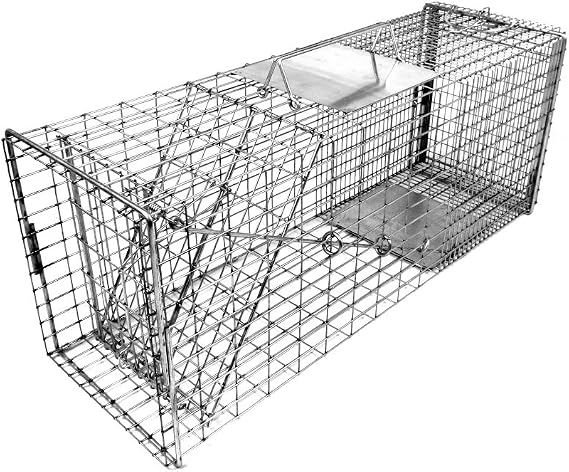 Tomahawk Live Trap - Model 608FN - Tomahawk TNR Series FixNation Cat Trap - 32x10x12
