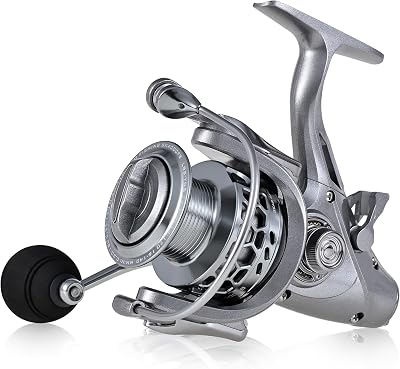 Fishing Reel Front Drag Spinning Fishing Reel 5.5:1 Gear Ratio 101 Bearing Fishing Reel for Freshwater Saltwater Fishing Tackle