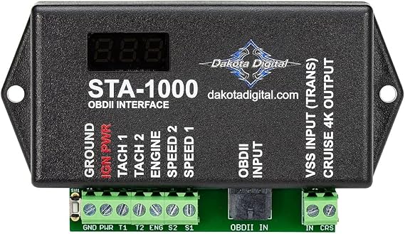 Dakota Digital OBD-II OBDII Speedometer / Tachometer Interface Module STA-1000