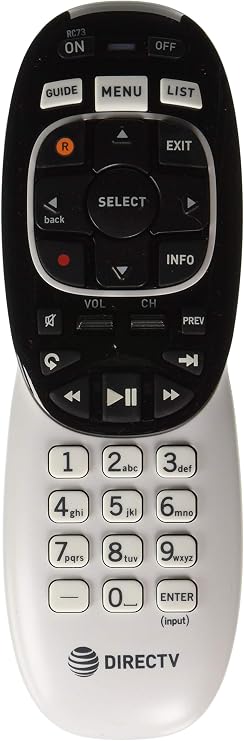 DIRECTV RC73 IR/RF Remote Control