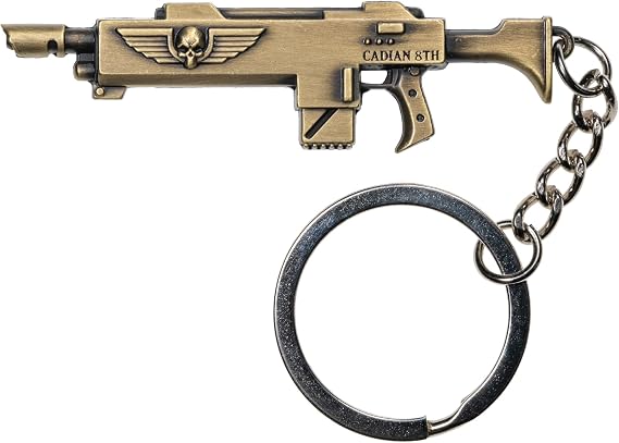 Starforged Warhammer40K Master-Crafted Range Weapon Keychain Keyring Collection Warhammer Gifts Mens Accessories