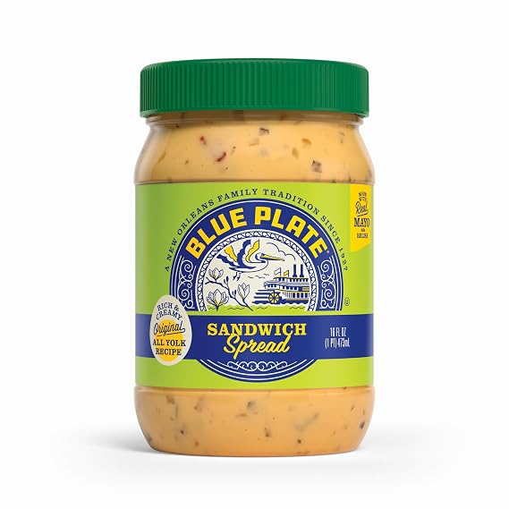 Blue Plate Mayonnaise Sandwich Spread, 16 Ounce Jar (Pack of 1)