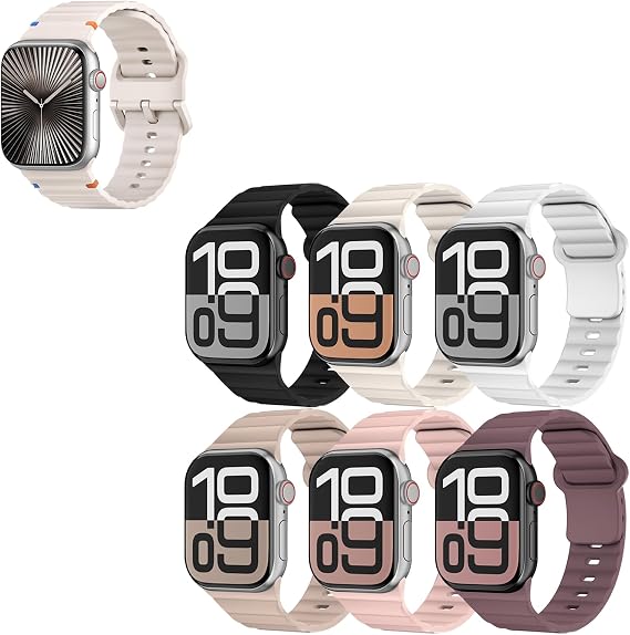 Waterproof Breathable Soft Silicone Sport for Apple Watch Band