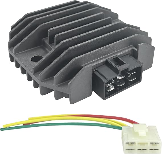LK 6 Pin Regulator Rectifier for Kawasaki Bayou Lakota 300 KLF300 KEF300 Bayou 300 Vulcan 750 Ninja ZX6 ZX-6R ZX600 600R KLR650 ZR-7/S VN750 21066-1089