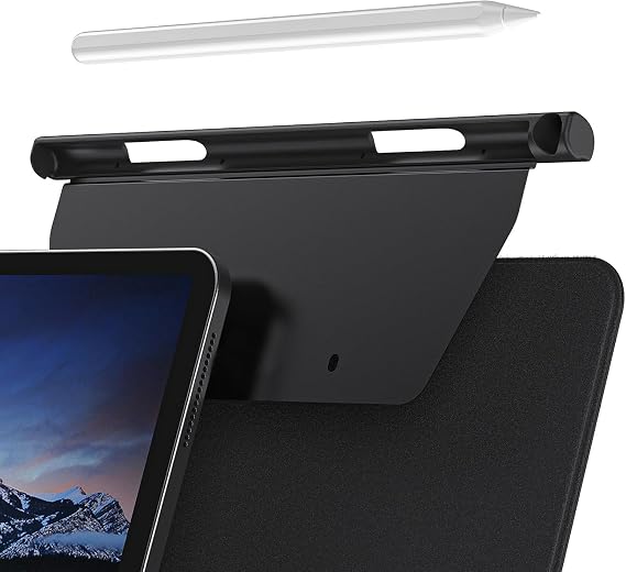 Magic Pencil Holder Compatible with Magic Keyboard, Apple Pencil Pro/Apple Pencil 2nd Generation Pencil Holder Compatible. (Black)