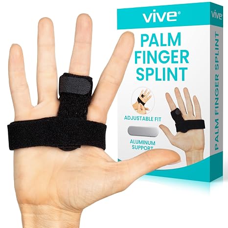 Vive Trigger Finger Splint Brace - Middle, Pinky, Pointer, Ring and Thumb