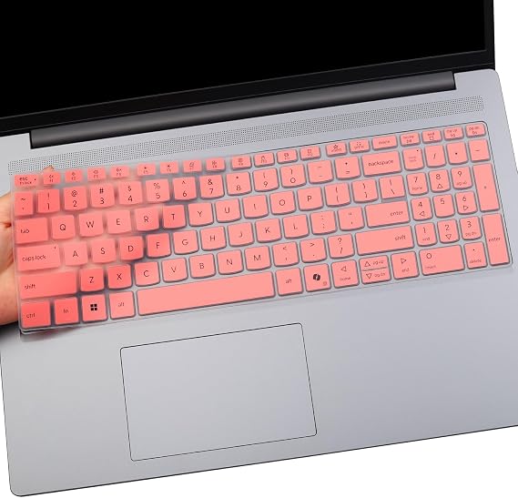 Keyboard Cover for 2025 Lenovo IdeaPad Slim 3 3i 3X 15 16" 15AHP10 15IRH10 15IRU10 15Q8X10 16ARP10 16IRH10, IdeaPad Slim 5 5i 16" 16AHP10 16IRH10 16IRH10R-Pink