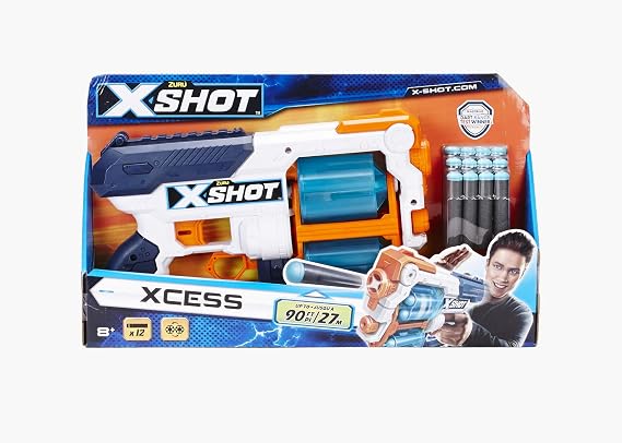 X-SHOT-Excel-Xcess TK-12(12Darts) by Zuru