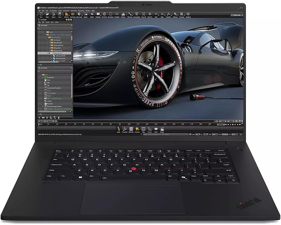Lenovo ThinkPad P1 Gen 7 - AI Workstation, Intel Ultra 7 155H, 16C, 16" 2k (2560 x 1600), IPS, 500nits, 165Hz 32GB RAM, 4TB SSD, NVIDIA RTX 2000 Ada 8GB Backlit KYB, Win11 Pro - Business