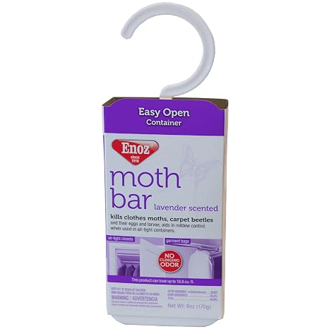 Moth Bar Lavender Scented - 6 oz (Pack of 6)