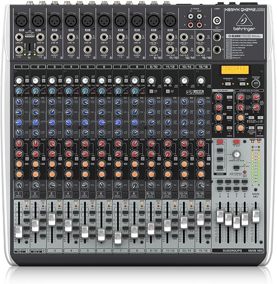 BEHRINGER QX2442USB Multi-Effector USB Mixer