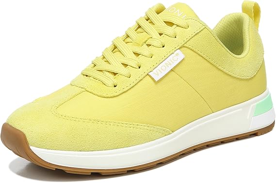Vionic Women's Curran Breilyn Sneakers, Sneakers That Include Three-Zone Comfort with Orthotic Insole Arch Support