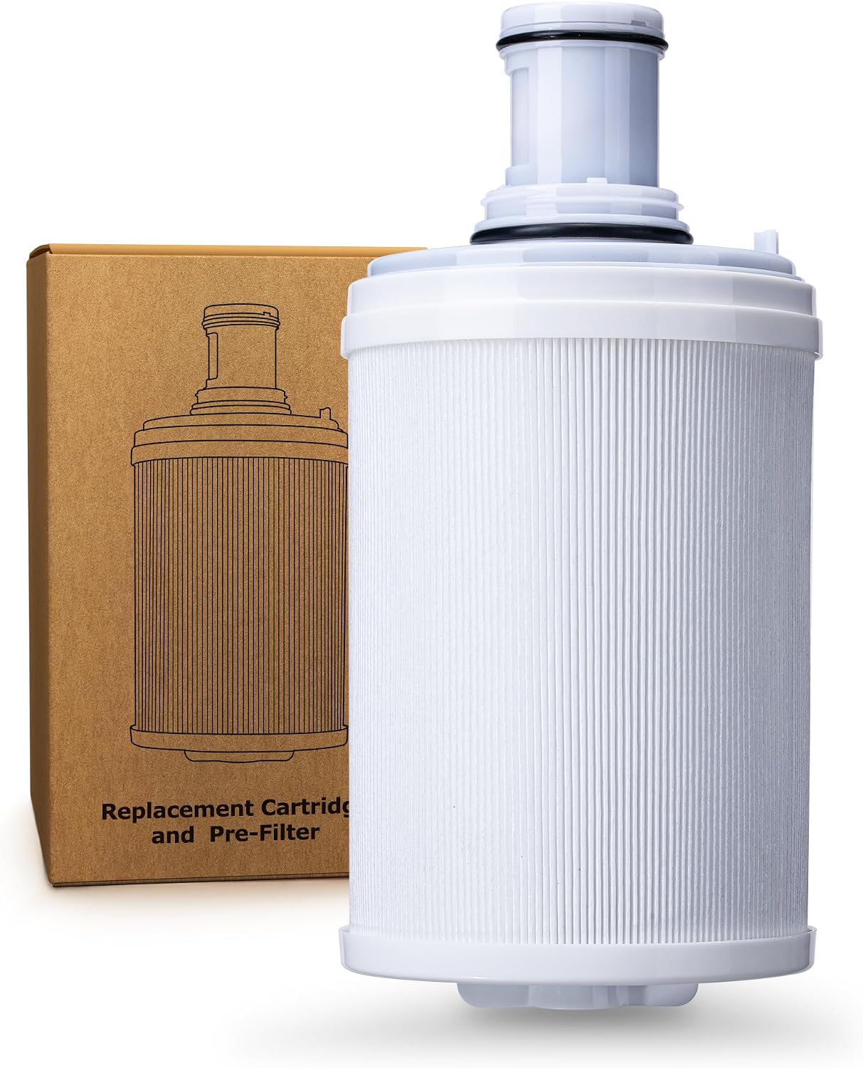 100186 Water Filter Replacement Cartridge  Pre-Filter Compatible with Amway espring Water Filter System, 4X Filtration Efficiency, 3-in-1 Improve Tap Water Taste