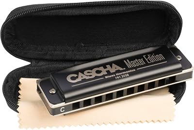 CASCHA Harmonica, Black HH2058