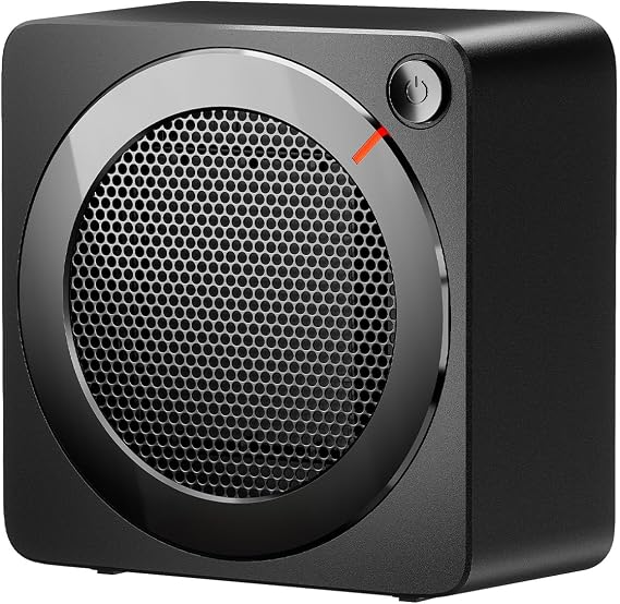 Gaiatop Mini Space Heater, 500W Fast Heating Portable Desk Electric Heater