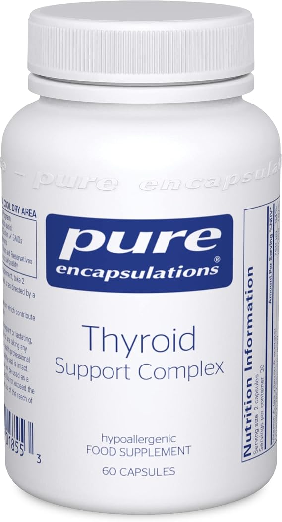 Pure Encapsulations Thyroid Support Complex, 60 Capsules