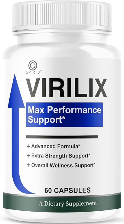 Virilix Capsules - Virilix Advanced Support Formula Pills All Natural Ingredients Maximum Strength, Daily Premium Vitamins for Overall Health & Wellness Reviews, 60 Capsules for 1 Month