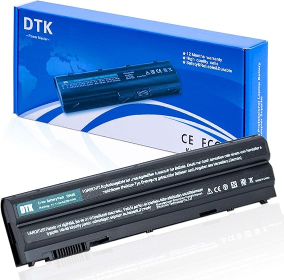 E6440 T54FJ M5Y0X 8858X DTK Laptop Battery Replacement for DELL Latitude E6420 E6430 E6440 E6440 E6530 Vostro 3460 3560 Inspiron 5720 7520 Notebook