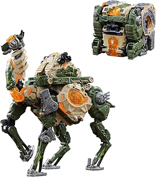 BEASTBOX 52TOYS BB-65 Oasis Deformation Toys Action Figure, Converting Toys in Mecha and Cube, Perfect Birthday Party Gift for Teens and Adults, Based on Camel