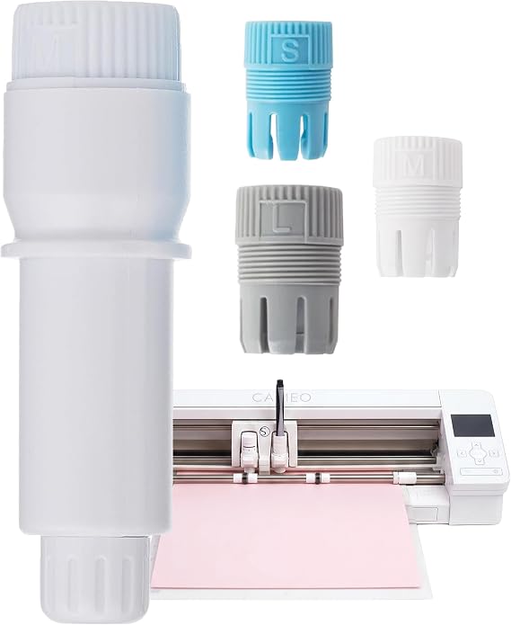 Silhouette Cameo Pen Holder 2 with 3 Threaded Adapters - 1 Pack