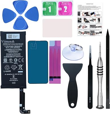 for Pixel 4a 4G Battery Replacement Kits Compatible with Google Pixel 4a 5.81 Model G025J, GA02099 with Adhesive and Repair Tool Kits