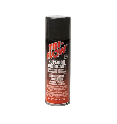 Tri-Flow Teflon Spray Lubricant - PTFE Spray, 6 oz