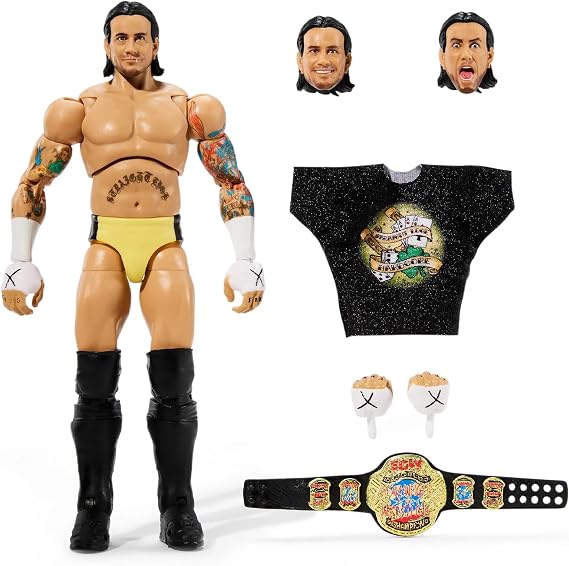WWE Ultimate Edition CM Punk ECW Championship Action Figure