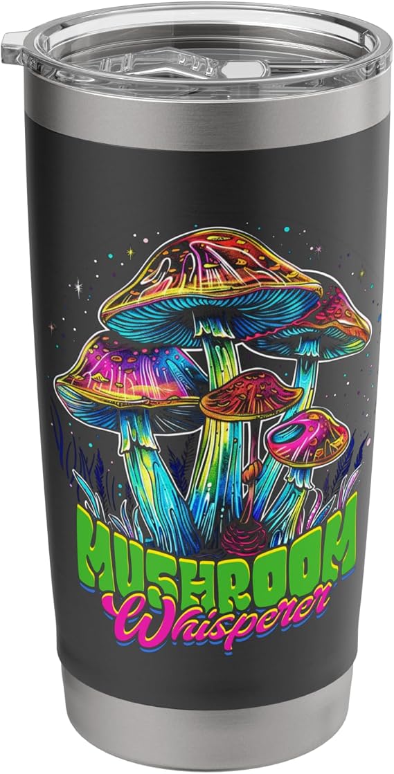 Mushroom Whisperer Fungi Stainless Steel Insulated Tumbler
