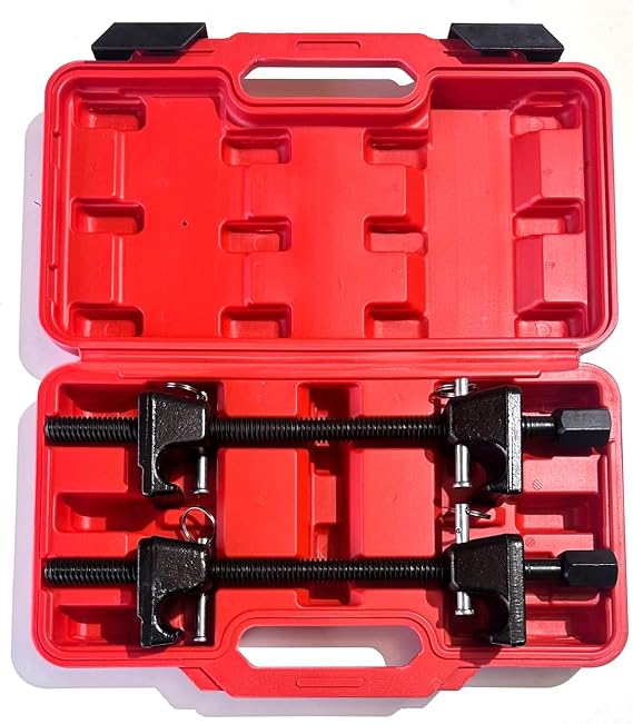 coil spring compressor, coil spring compressor heavy duty, car van coil spring compressor, coil spring compressor heavy duty pair of suspension clamps for vans, strut spring compressor kit