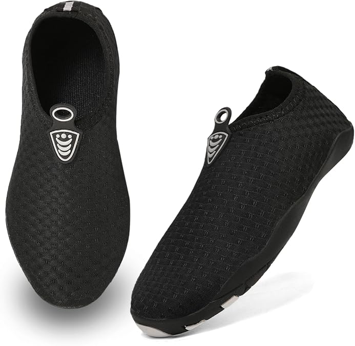 QPT Water Shoes for Toddler Kids Boys Girls Barefoot Aqua Socks Quick-Dry Beach Swim Outdoor Sports Shoes