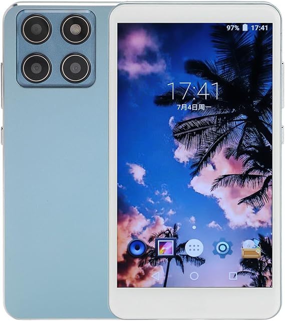 MP4 Player with Bluetooth 5.0, 5 Inch for Android, Portable Streaming MP4 Music Player, HiFi Sound MP3 Player with Speaker and Camera, (16+128GB
