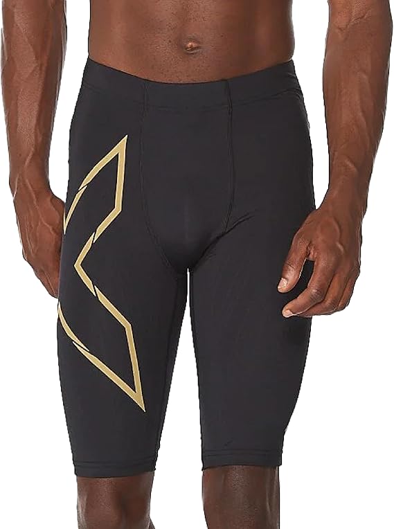 2XU Mens Light Speed Compression Shorts for Running & Fitness, MCS Support, Quick-Drying for Enhanced Runing Performance