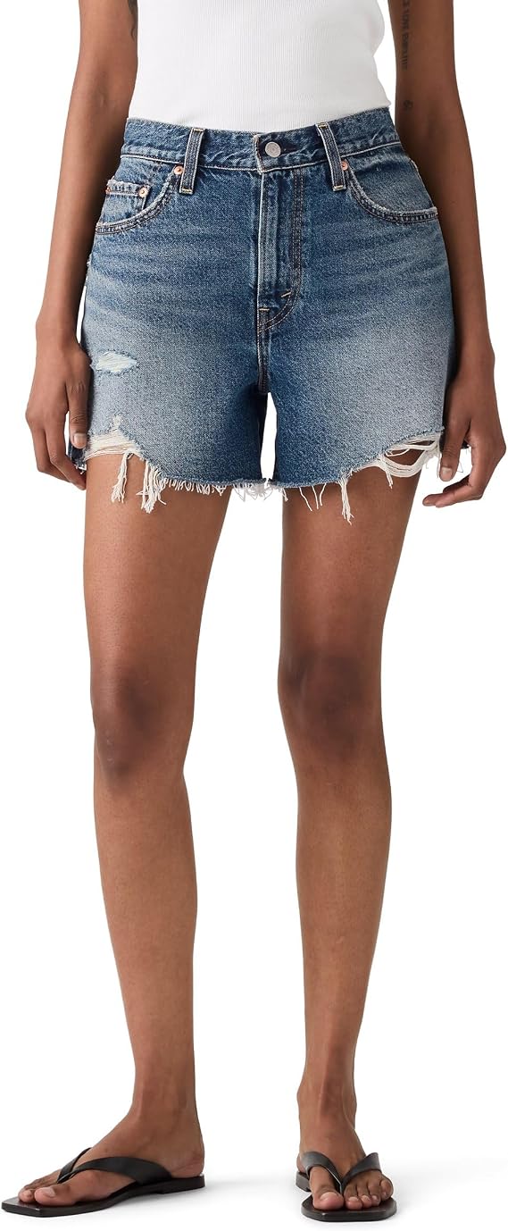 Levi's Women's Ribcage Zip Shorts