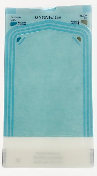 Adenna Sterilization Pouches 3 1/2"X6 1/2"(3 1/2"X5 1/4")200